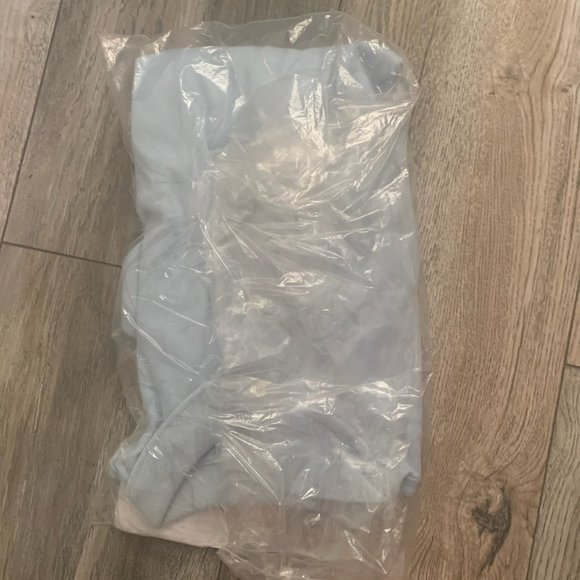 NWT LANDS' END GIRLS LONG SLEEVE FEMININE FIT INTERLOCK POLO‎ SHIRT BLUE SMALL - Picture 5 of 6